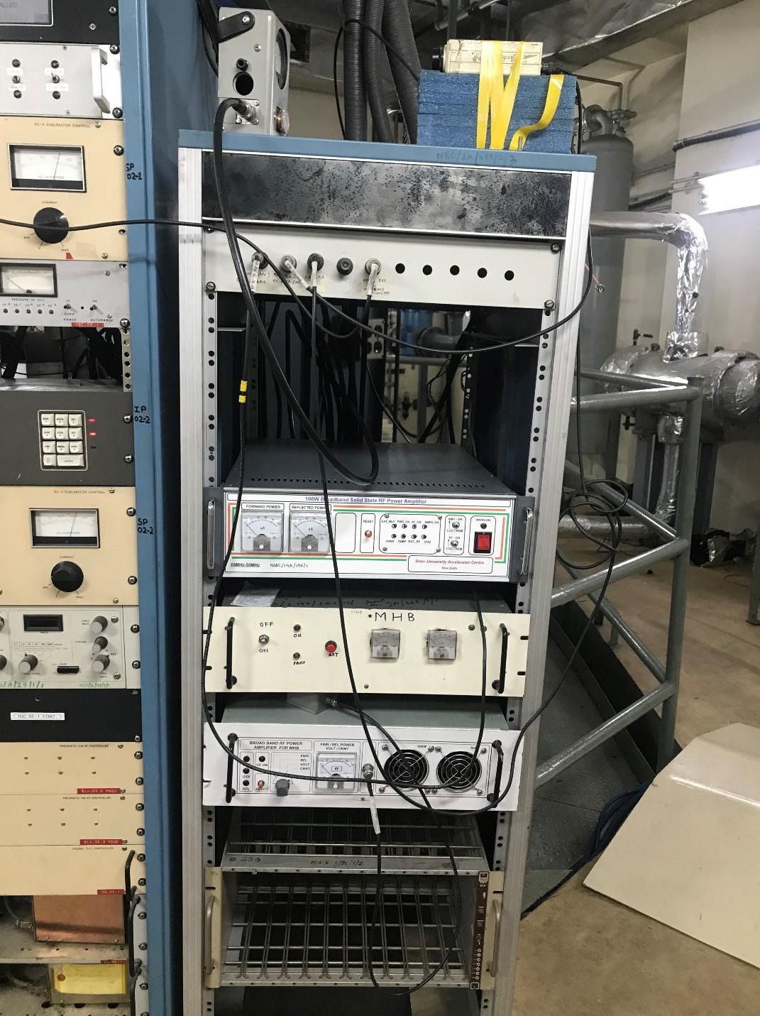 High-power RF amplifiers of Pelletron BPS