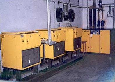 Air Compressor and the Booster Compressor of the LN2 Plant