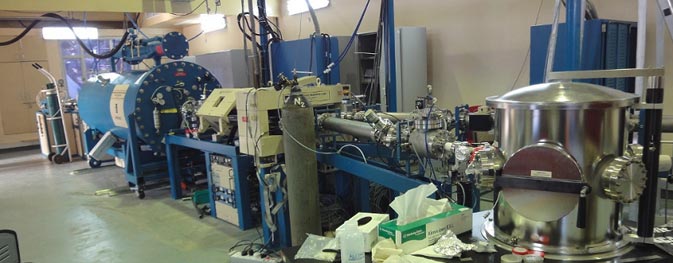Pelletron Accelerator RBS-AMS Systems